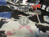 Lululemon Athletic Sports Bra Multicolored Racerback Luon Female Size 8 -- Used