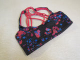 Lululemon Athletic Sports Bra Multicolored Racerback Luon Female Size 6 -- Used