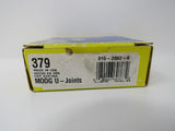 Moog U- Joint Greasable Design High Strenght Steel Crosses 379 -- New
