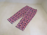 Victoria Secret Sport Knockout Crop Pants, Multicolored Nylon Female Size S -- Used
