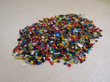 Lego 12-oz Assortment Small Blocks Hinges Joints Jumpers Dishes Connectors Pins and Axle Pins 790-102822 -- Used