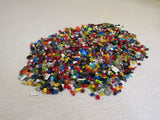 Lego 12-oz Assortment Small Blocks Hinges Joints Jumpers Dishes Connectors Pins and Axle Pins 790-102822 -- Used