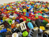 Lego 12-oz Assortment Small Blocks Hinges Joints Jumpers Dishes Connectors Pins and Axle Pins 790-102822 -- Used