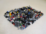 Lego 1-lb 2-oz Moving Parts Assortment Hinges Joints Jumpers Technic Bricks Cross Blocks and Connectors Pins and Axle Pins 796-102822 -- Used