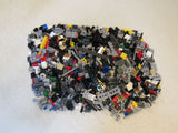 Lego 1-lb 2-oz Moving Parts Assortment Hinges Joints Jumpers Technic Bricks Cross Blocks and Connectors Pins and Axle Pins 796-102822 -- Used