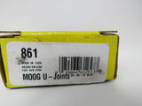 Moog U- Joint Greasable Design High Strenght Steel Crosses 861 -- New