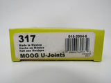 Moog U-Joint Greasable Design High Strength Steel Crosses 317 -- New