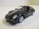 Jingwei Industrial Co Porsche 911 GT3 RS40 Battery Operated Toy Car Black Scale 1:24 Band 27 MHz 3 AA Batteries Not Included No Remote 870-102822 -- Used