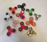 Designer Assorted Figdget Spinners Lot of 11 Two in Tins 878-102822 -- Used