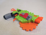 Nerf Zombie Strike Crosscut Dart Gun Green/Orange C-0229 -- Used