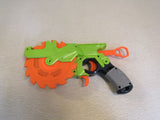 Nerf Zombie Strike Crosscut Dart Gun Green/Orange C-0229 -- Used