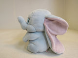 TY Disney Sparkle Plush Dumbo Baby Blue/Pale Pink Hand Made Very Soft 06T-1597714 -- Used