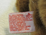 Russ Berrie Cookie Plush Teddy Bear Brown 3+ 22407 -- Used