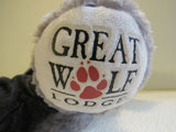 BAB Great Wolf Lodge Plush Wolf Build A Bear 3+ Oufit and Slippers 1075408 -- Used