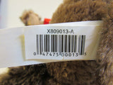 Designer Plush Christmas Dog Brown/Red Wont Power On X80901313-A -- Used