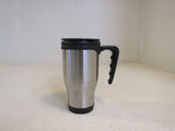 Standard Coffee Mug Insulated Silver/Black 126-011923 -- Used
