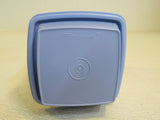 Tupperware Pick a Deli Pickle Olive Keeper Container Frost/Blue 1560-2 -- Used