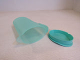Tupperware Oval Pitcher Teal 2.1-L 8-3/4-C 333B-2 -- Used