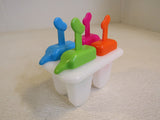 Jelly Belly Lickety Sip Ice Pop Maker Molds Multicolored 146-011923 -- Used