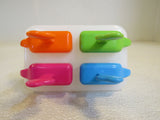 Jelly Belly Lickety Sip Ice Pop Maker Molds Multicolored 146-011923 -- Used