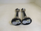 Interior Accents Urban Retreat Collection Pewter Taper Holder Set of 2 722-5717 -- Used