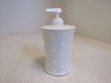 Designer Soap/Lotion Dispenser Cream 164-011923 -- Used