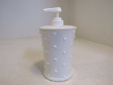 Designer Soap/Lotion Dispenser Cream 164-011923 -- Used
