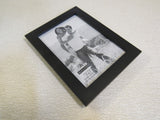 Malden Picture Frame 5-in x 7-in Black Stands Vertically or Horizontally 673-57 -- Used