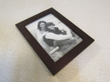 Malden Picture Frame 5-in x 7-in Dark Brown 8079-57 -- Used
