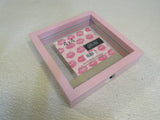 Green Tea Gallery Picture Frame 4-in x 4-in Pink 1719681 -- Used