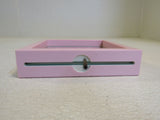 Green Tea Gallery Picture Frame 4-in x 4-in Pink 1719681 -- Used