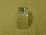 Mikasa Candle Holder 4in W x 2in H x 1 5/8in D Clear Crystal -- Used