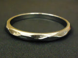 Designer Fashion Bracelet Bangle Metal Female Adult Metallic -- Used