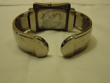 Carolina Watch Analog Dress Metal Band Female Adult Silvers/Blacks -- Used