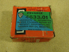 Lockheed Master Cylinder Repair Kit Black/Aluminium Peugeot 4633.01 Vintage -- New