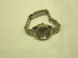 Raton Watch Analog Dress Metal Female Adult Silvers Solid -- Used