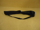 Designer Equipment Bag 28in x 7in Black 17in Zipped Closure Vinyl -- Used