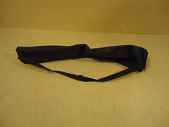 Designer Equipment Bag 28in x 7in Black 17in Zipped Closure Vinyl -- Used