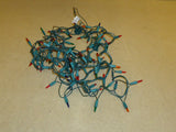 Generic Christmas Tree Lights 22ft Green/Multicolor Plastic -- Used