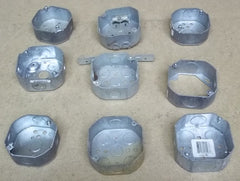 Octagon Boxes Lot of 9 -- New