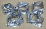 Steel City 52C18-5/8-25 Device Cover, Square, Raised, 4-Inch, Galvanized, Lot of 27 -- New
