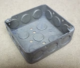 Steel City Outlet Box 4in Square 1 1/2in Deep -- New