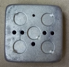 Steel City Outlet Box 4in Square 1 1/2in Deep -- New