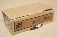 Juno Lighting 434B-WH Downlight Baffle 4in Black -- New