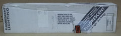 Light Concepts 273580 Fluorescent Wall Bracket White for 2 each 20W T12 Bulbs -- New