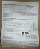 Cooper TRE18-C-142CT-DT-BK Exterior Wall Light 42W 18in Diameter -- New