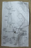 Hubbell 1000 Series Recessed Light Parts Shade and Grille -- Used