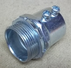 Conduit Connector Set-Screw Threaded 1 1/4in x 2 1/4in -- New