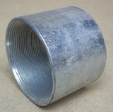Conduit Coupling 4in Steel Threaded -- New