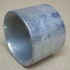 Conduit Coupling 4in Steel Threaded -- New